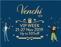 半年一度的Venchi VIP Week 已經開始🎉！ 有賴一眾會員的支持，Venchi 於尖沙咀K11購物藝術館的期間限定店亦已正式開幕🎊！