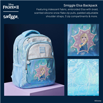 There's snow place like Smiggle for Frozen 2! Inspired by Elsa, this magical collection features shades of blue, glitter, snowflake detail & irridescent fabric. 💎 You'll also spot a new character from the Frozen 2 movie, Nokk the mythical horse water spirit! ❄🐎 Love the collection? Make it yours & shop it instore now!... #smiggle #Frozen2 #Frozen2Smiggle 
