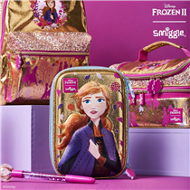 Believe in the Journey at Smiggle! Inspired by Anna, this magical collection features shades of magenta, glitter, leaf detail & gold fabric. 🌟 The range features beautiful autumn scenes from the new Frozen 2 movie being released this November! 🍂 Love the collection? Shop it instore now!... #smiggle #Frozen2 #Frozen2Smiggle 