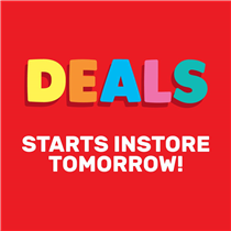 Malaysia Smigglers, DEALS starts instore tomorrow! check back tomorrow to see our TOP DEALS product! 👀