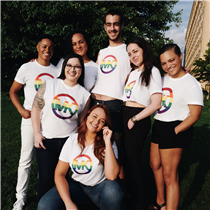 #LoveisLove: Nicolette, Emmett, Tahanee, Danielle, Willa, Whembley, Joel, Rishi, Ceci, Carolyn, Michael, John, Ralph, Harry, Hannah and Myana star in our #Pride week shoot in New York City. #WorldPride