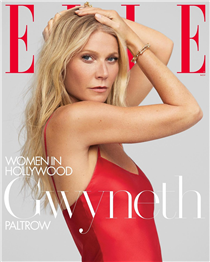 Gwyneth Paltrow wears a silk satin #RLCollection evening dress in an iconic #RalphLauren slip silhouette for the Elle USA’s November cover. Editor in Chief: Nina Garcia