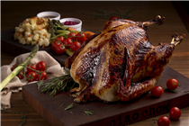 Let's celebrate Thanksgiving! You'll certainly be grateful for a slow-roasted turkey, complete with house-made traditional sides; including mashed sweet potato, seared brussels sprouts, roast carrots, asparagus with cherry tomatoes, cranberry sauce and turkey jus gravy. Available from 28-30 November 2019.... Order as individual portions or to share: 