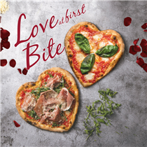 Heart-shaped pizza in Ciao Chow! Available from (10th to 14th) Feb ....Let's celebrate the joys of Valentine's Day with your beloved.