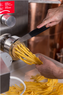 Fresh pasta made daily in-house.