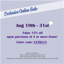 15% off upon purchase of 3 or more items from today to 31st August, 2019. Enjoy the exclusive privilege by entering the code "EXTRA15" before payment on our online shop today! 由即日起至 8月31日，於 Alexandre Zouari的網上商店購買三件或以上貨品，於付款前輸入"EXTRA15"優惠碼，即可獲獨家八五折優惠！ For any updates of AZ:...