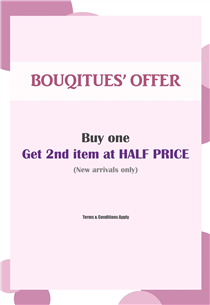 Please be invited to visit ALEXANDRE ZOUARI's Boutiques in Hong Kong! Enjoy the Special Promotion Offer for New Arrivals - Buy 1 Get 2nd item at HALF PRICE. The best gifts for moms on Mother's Day! 現凡於 ALEXANDRE ZOUARI香港專門店購買春夏新貨，即享第二件半價優惠！以最吸引價錢購入法國全人手製髮飾，在母親節向媽媽送上暖暖心意！ For any updates of AZ:...