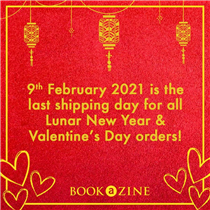 Gentle reminder - Our hardworking shop and delivery teams will take some much-needed rest over Chinese New Year. To ensure you receive your Lunar New Year and Valentine’s Day order in time, please order on www.bookazine.com.hk by next Tuesday (Feb 9).