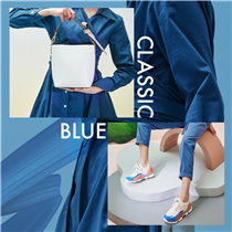 Pantone 2020: CLASSIC BLUE 簡單一件連身裙裝配搭Dad sneakers，已顯出潮流敏感度！ #Millieshk #2020Trend #ClassicBlue #DadSneakers...