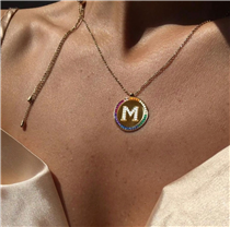 Personalize your APM Monaco Necklace 🌈✨