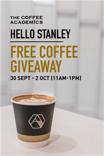 【𝐖𝐞 𝐚𝐫𝐞 𝐛𝐫𝐞𝐰𝐢𝐧𝐠 𝐢𝐧 𝐒𝐭𝐚𝐧𝐥𝐞𝐲!】 We are doing coffee giveaway from 30 Sept to 2 Oct between 11am-1pm! Drop by to say hi. ☕🎉 由9月30日至10月2日，早上11時至下午1時，親蒞赤柱新店參與新店開張派咖啡活動，到時見。... 📍Shop 207, 2/F Stanley Plaza, No. 23 & 33 Carmel Road, Stanley