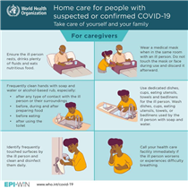 Take care of yourself and your family. Gucci supports the World Health Organization on fighting COVID-19. For caregivers at home who are aiding those with suspected or confirmed Coronavirus should: