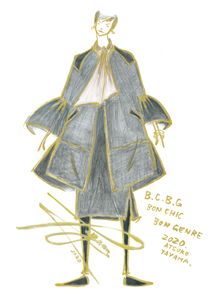 Atsuro Tayama以好風格及好姿態「Bon Chic, Bon Genre」（BCBG）作為今季的設計靈感，但您知道Tayama先生心目中的BCBG女性的形象是怎樣嗎? 一起探索他親自畫的手稿尋找答案吧! Follow us on Instagram:
