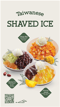 Taiwanese Shaved Ice Perfect summer dessert. Cooling and delicious!