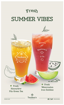 Fresh Summer Vibes. Favourite Summer Drinks Coming Back!