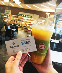 Win a limited edition SickKids Bear and FREE drink coupons!