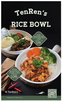 TenRen’s Seasonal Rice Bowl