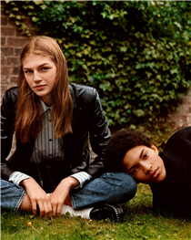 Hello New Season! @deirdrefirinne @serge_sergeevs and @jeranimo.vr the faces of our new Fall/Winter 19 campaign Shot by @alasdairmclellan...