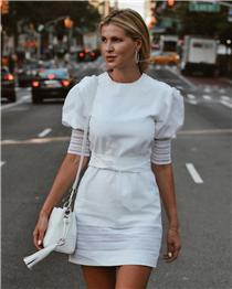 Summer Essentials: We love a little white dress for Summer, and little white bag too. P.S. this one's under $100 during our Semi-Annual Sale! 📸: @thesecretstop Georgina Dress: festivalwalk