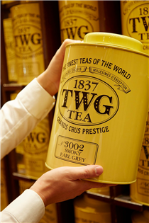 #NowInfusing: A royal and sophisticated TWG Tea blend, the ethereal, smoky aroma of incense is complemented by sweet and fragrant citrus fruits in this surprising black tea. A daring combination of Russian and English tastes.