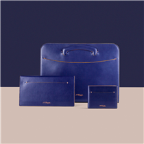 Discover the new "Line D Slim" trendy colors, a fashionable collection with its signature two-tone leather.