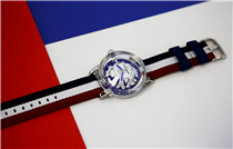 July 14th : celebrate “Bastille Day”, the French national day, with our tricolor Hyperdome watch!