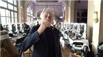 Join Paul backstage as he prepares for our 50th anniversary show.  >> twitter.com/paulsmithdesign