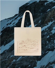 Bally celebrates International Mountain Day with the launch of our new GOTS-certified organic cotton tote. 100% of net proceeds support the #BallyPeakOutlook initiative in preserving mountain environments and benefit future expeditions.