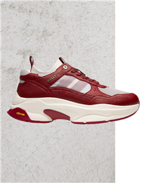 This just in. The Bally Vegas sneakers are now available on Bally.com in new striking color combinations. 