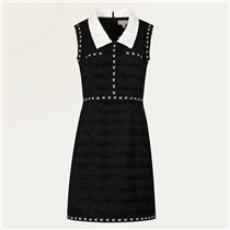 We have launched our IG shop! This lovey Eton collar jacquard dress is just 1 click away from you! 
