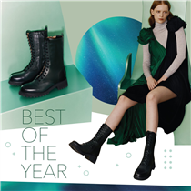 Best of The Year 多位客人力讚就連 youtuber Emily Lau Sze Mei  都推舉為「Best Purchase of the Year*」的 Lace-up Boots，你又點可以錯過！