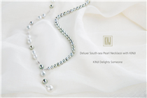 Deluxe South-sea Pearl Necklace with KINJI