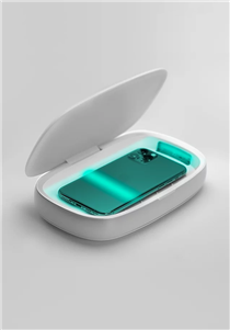 【#一盒三用】 MOMAX Q.Power UV-Box 無線充電紫外光消毒盒 病從手機入～～🤢🤢