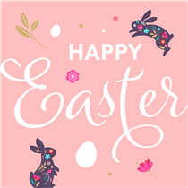 【#復活節快樂】讓閃爍四葉草為您帶來幸運與平安，一同慶祝春天的到來！