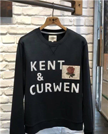 This jersey sweatshirt features our sports-team style ‘Kent & Curwen’ house name across the front. Elevated with a vintage-look rose badge for a sophisticated take on our signature style.