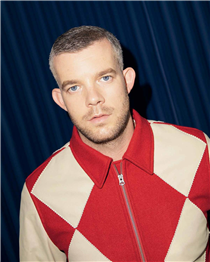 @RussellTovey wearing our jockey’s leather and wool jacket from Autumn Winter 2019 as seen in @EveningStandardMagazine