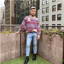 @TanFrance spotted in our Fair Isle knit.
