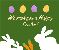 🎉祝大家復活節快樂！🎉 人見人愛嘅賓尼兔🐰，將會於聽日同後日(20/4-21/4)去到位於又一城同海港城嘅兩分店，同各位見面同派糖🍬🍭，分享節日歡樂！