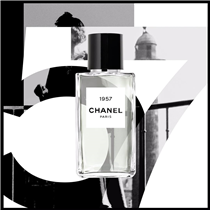 1957. More than just a year. A tribute to America’s love for Mademoiselle. A luminous scent with a sensual accord of White Musk. A statement to the timeless style of CHANEL.
