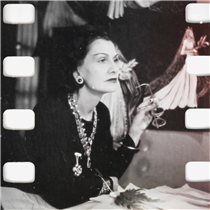 Gabrielle Chanel styled cinema and the stars. 