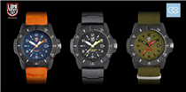 【Luminox堅毅軍事風】Navy SEALs 3600 系列  Luminox這個品牌，產品的高質量、堅韌、精密，象徵勇於面對各種挑戰精神，早已經跟軍事界別掛勾，的確，其獨特的夜光功能及高耐用性，深受全世界不同國家的軍隊、警方及執法單位的一一信賴。 作為美國海豹部隊的專用腕錶，為滿足日新月異的需求，最近登場的3600系列，錶殼由Carbonox材質而製成，這是一種專為Luminox設計的碳纖複合物，具備輕盈，低過敏性和極耐用性的特性，而且每一枚錶都擁有獨一無二、清晰可見的紋理，在視覺上絕對吸引。系列中各款式均備有200米防水，採用不銹鋼螺旋式錶冠和錶背，配合專業潛水外圈，意味著可以在水底活動時腕錶仍能完美無瑕的運行。同樣，腕錶採用品牌獨有的夜光技術，比傳統夜光塗料的光亮百倍以上，在黑暗環境下可不休止地發亮長達25年。
