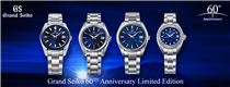 【Grand Seiko 60週年限量版 — SBGH281 + SBGP007 超越精準】 Grand Seiko誕生於1960年，今年特別推出多款 60 週年限量版，打頭陣的SBGH281及SBGP007，以品牌標誌性「深藍」錶盤為主調，配以紅色秒針，來表示品牌對製錶的熱情不減, 每款都別具收藏價值！