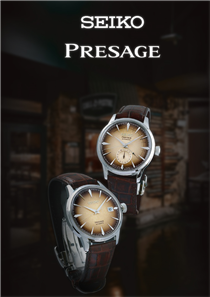 【Seiko Presage - 品味愛爾蘭咖啡時計】
