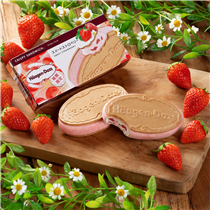 【春日草莓祭🍓 Häagen-Dazs™甜心草莓冰凍甜點三明治】