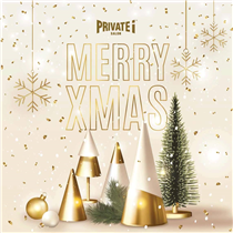 PRIVATE i SALON wish you Merry Christmas! 🎄