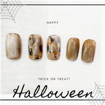 Make your spooky nails before halloween party ~ 
