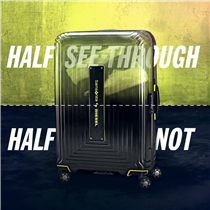 【HALF SEE-THROUGH, HALF NOT.】 誰說行李箱一定要密不透光，保持神秘？Samsonite NEOPULSE X DIESEL™系列顛覆固有印象，為傳統行李箱注入半透明元素，呈現旅人不羈的自我風格。馬上選購，以低調方式釋放高調態度。 NEOPULSE X DIESEL™ 系列銷售點：...